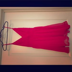 Bright pink summer Dress